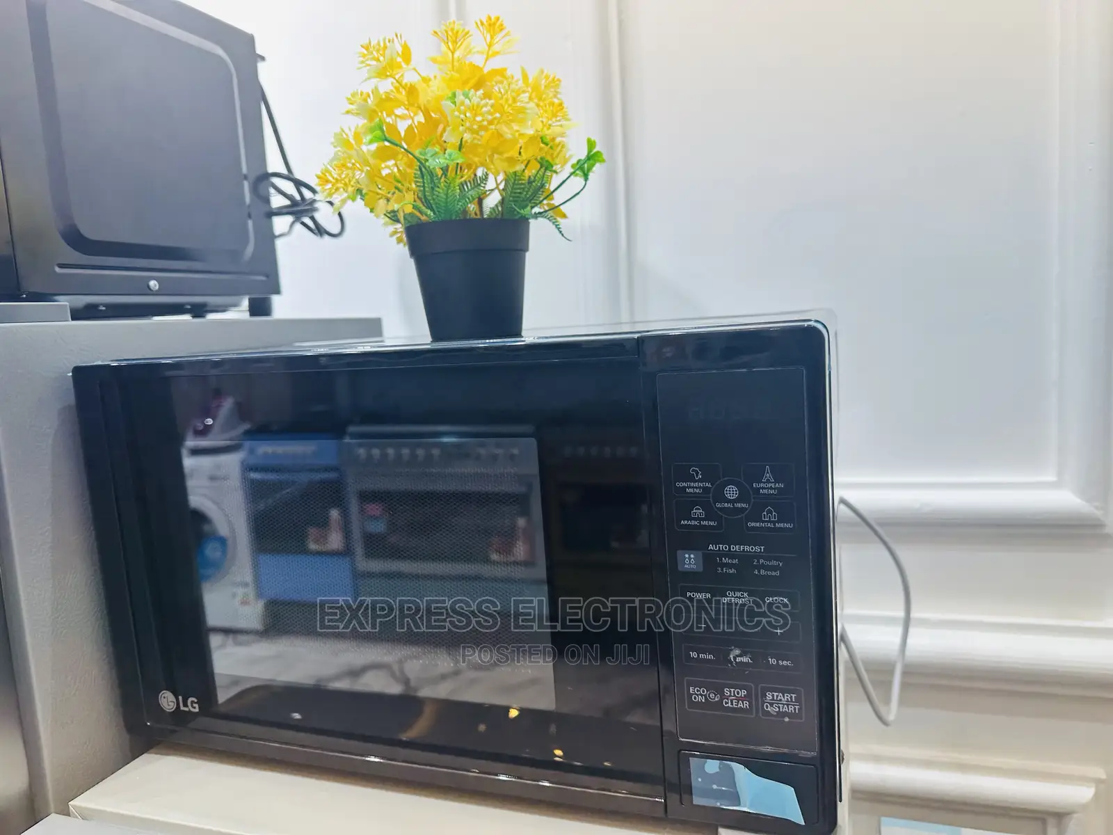 Ms2042db Auto Defrost 20l Black Microwave Oven