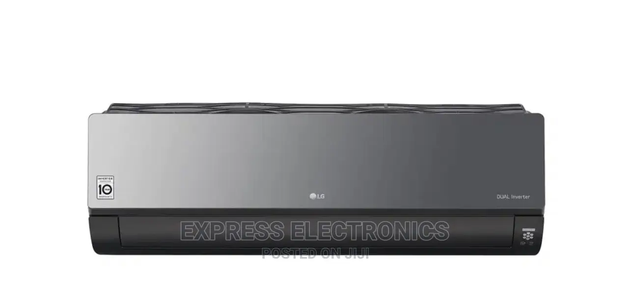 Slim Design Sleek Black LG 2.0hp Split Inverter Dual Artcool
