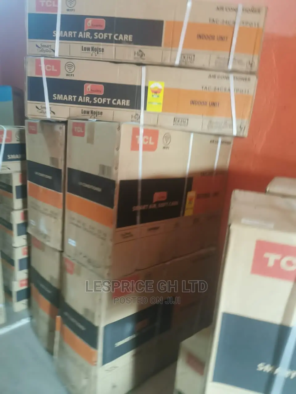 Durable TCL 2.5hp Air-Condition R410 Gas (Wifi)
