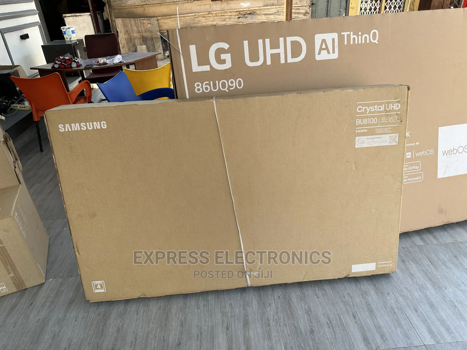 65”Bu8072 UHD Quad Core Processor Smart Samsung Tv