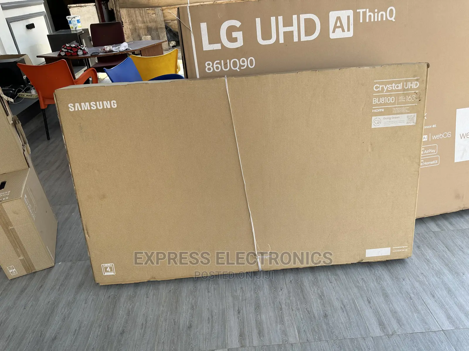 65”Bu8072 UHD Quad Core Processor Smart Samsung Tv