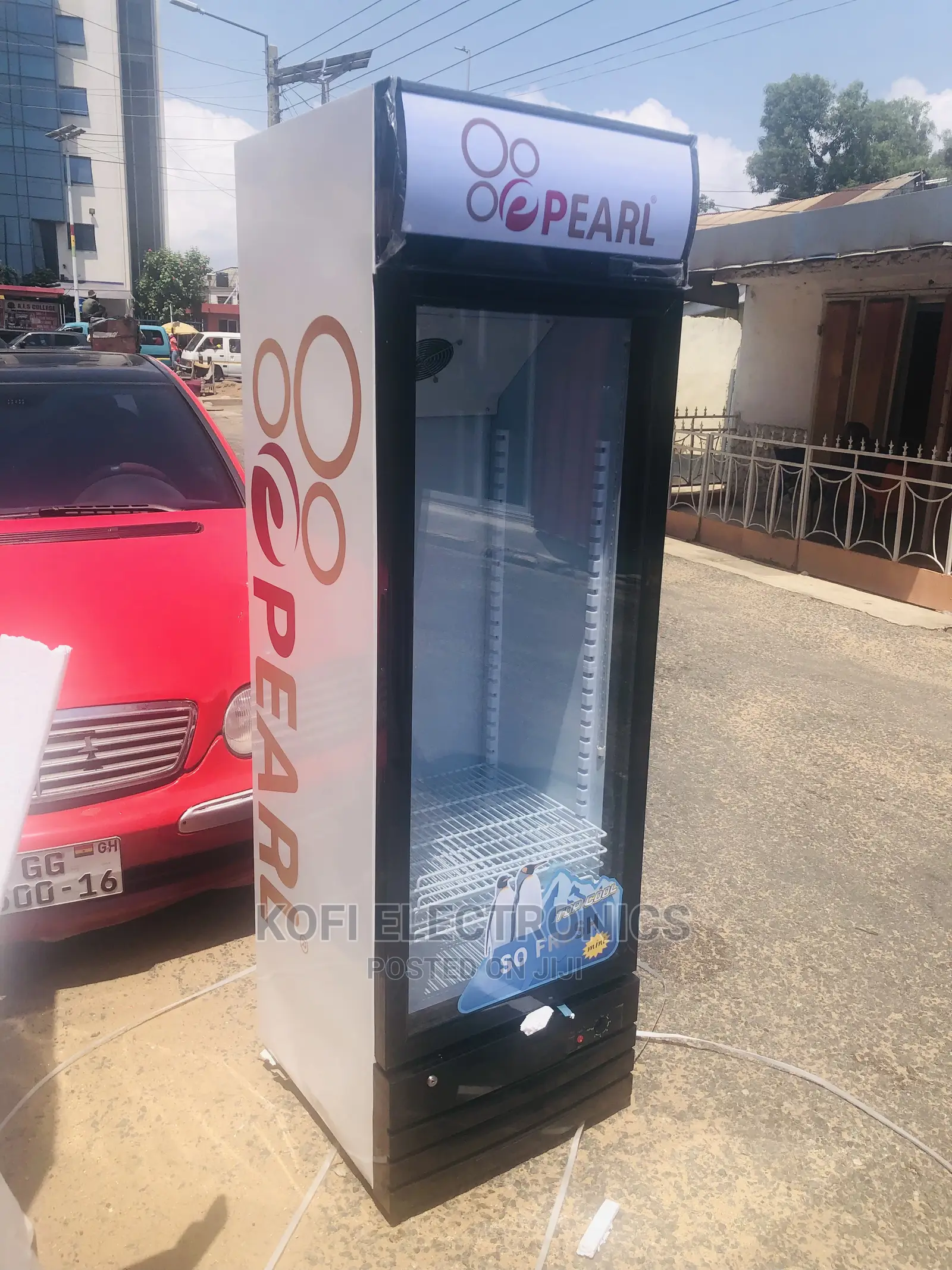 Energy Saving Pearl PVC-37 Single Door Display Fridge