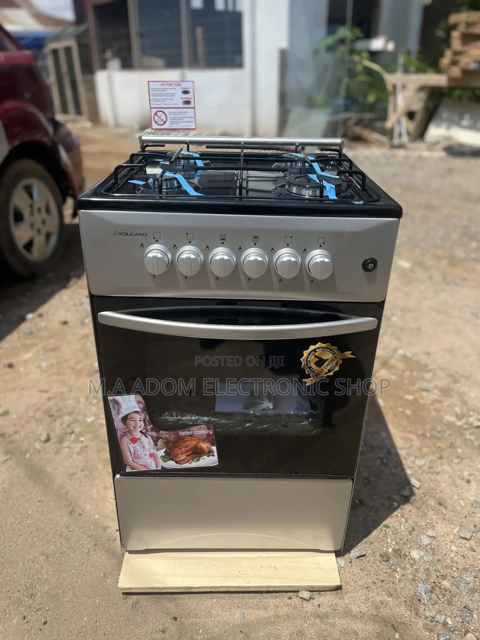 Originally Made From Turkey Volcano Gas 4 Burner