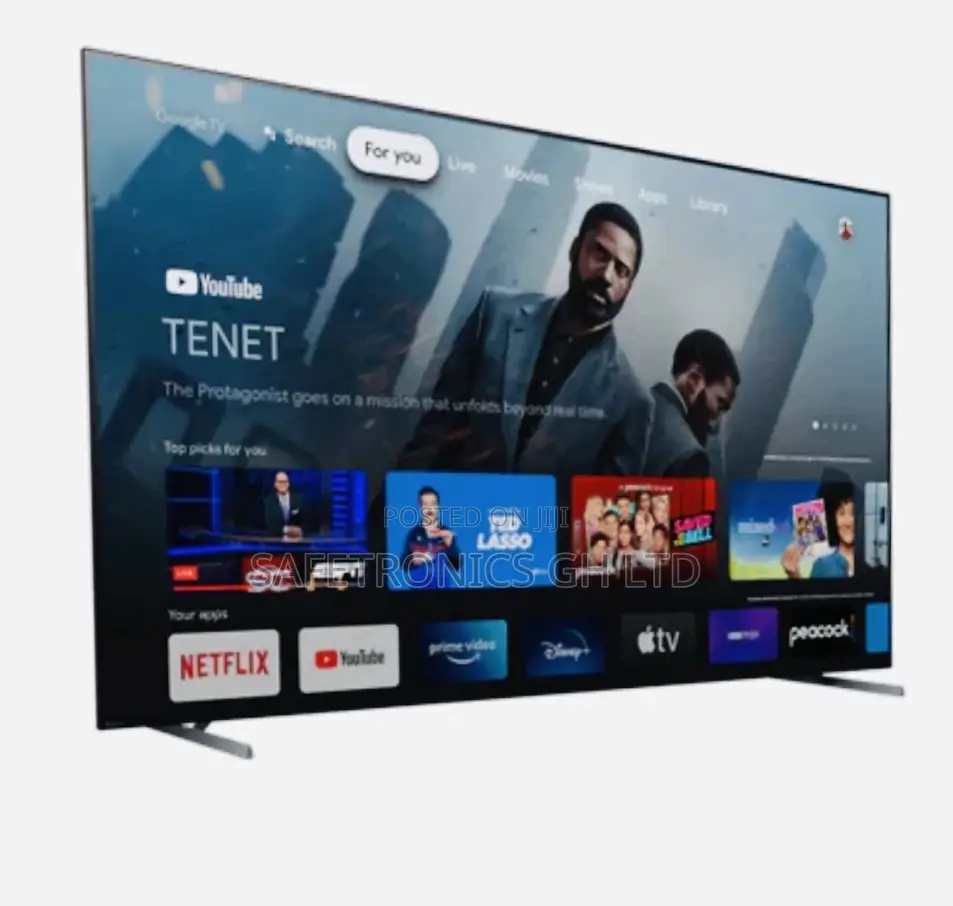 SONY Bravia Xr 77" A80K Hdr Oled TV With Smart Google TV