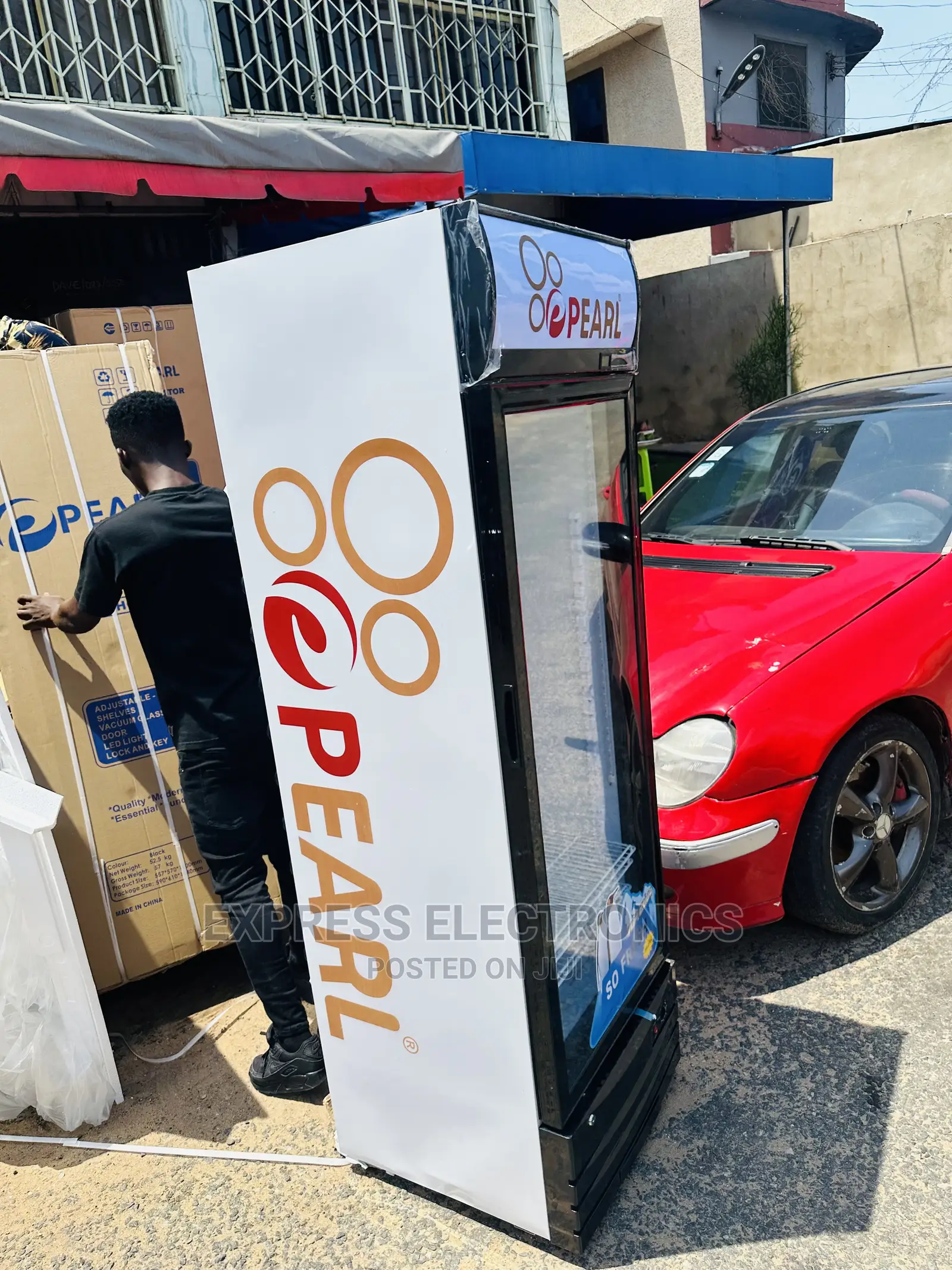 PVC49 Pearl Display Fridge Single Door Elegantclassic Design