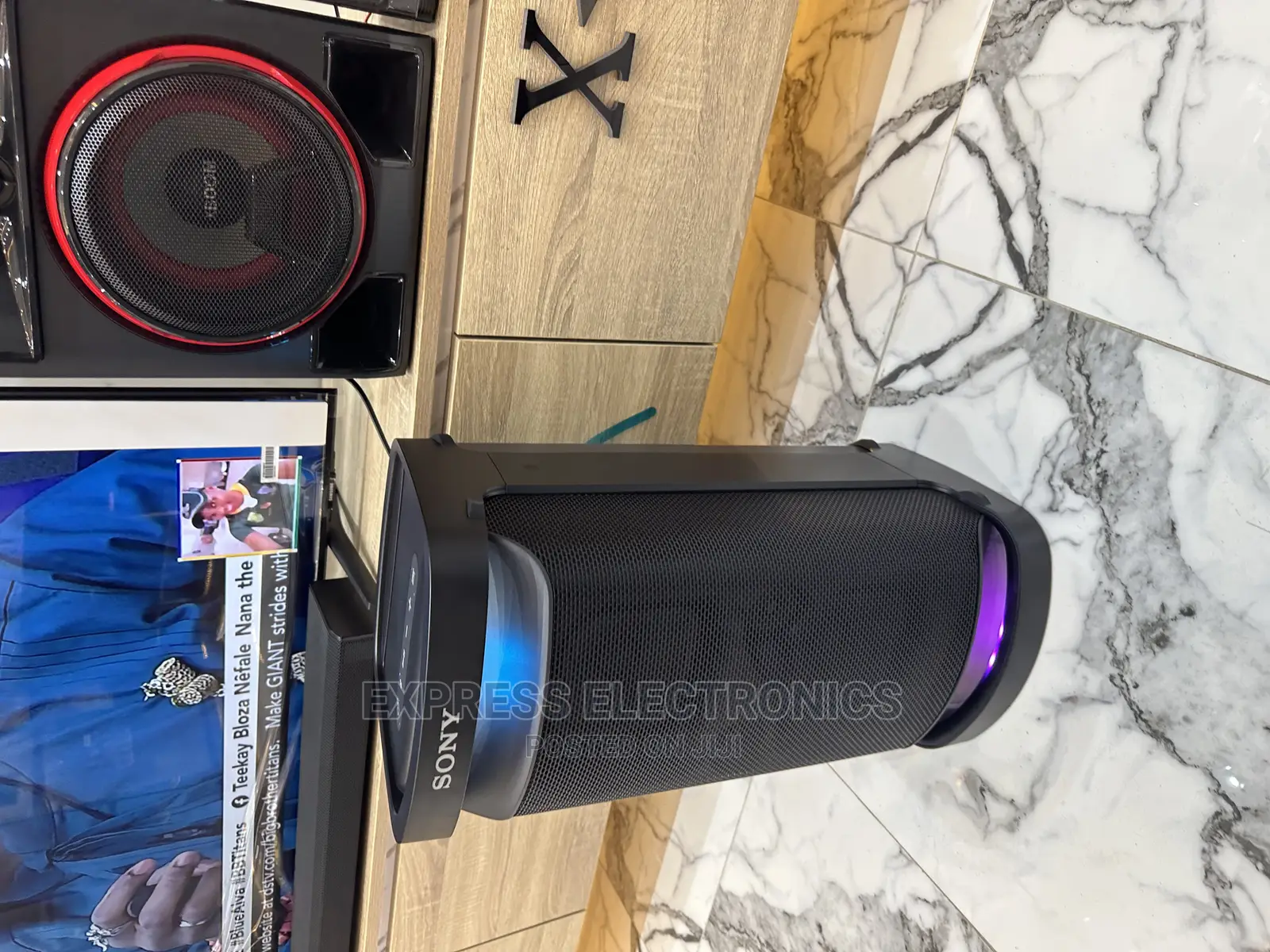 Bass Heavy Beat Xp5000 Sony Bluetooth Wireless Speaker