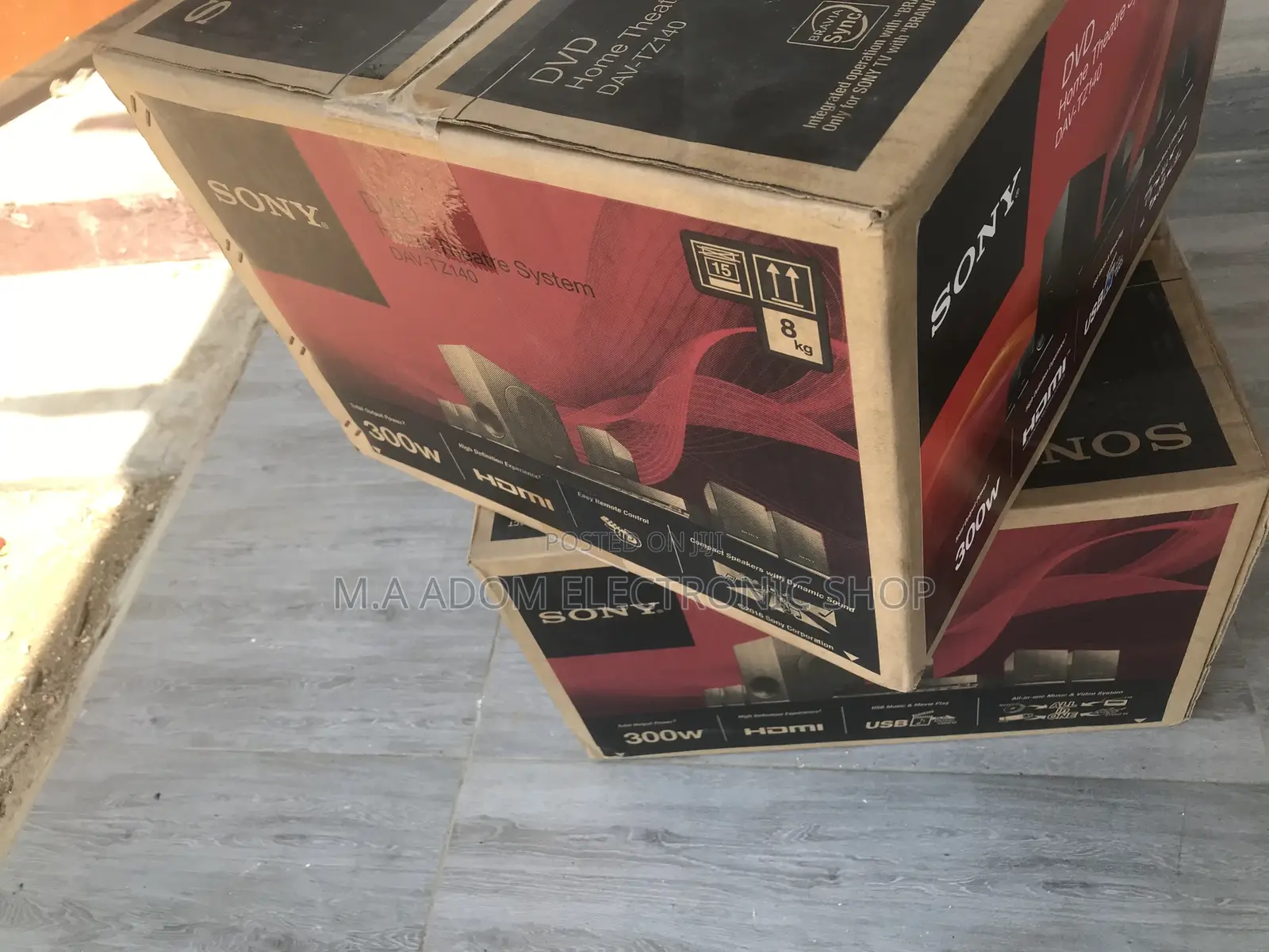 Best Ever SONY DVD Home Theatre 300W 5.1ch Dav-Tz140