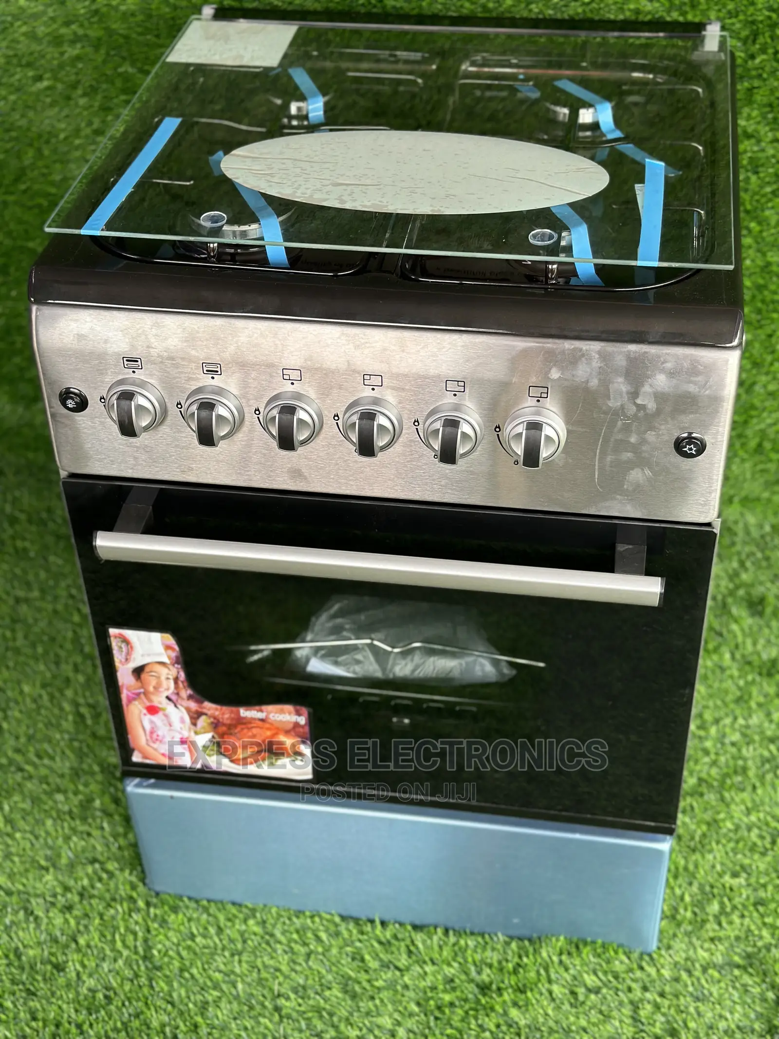 New Line Classic Design Ferre Gas Stove 4burner Oven Grill