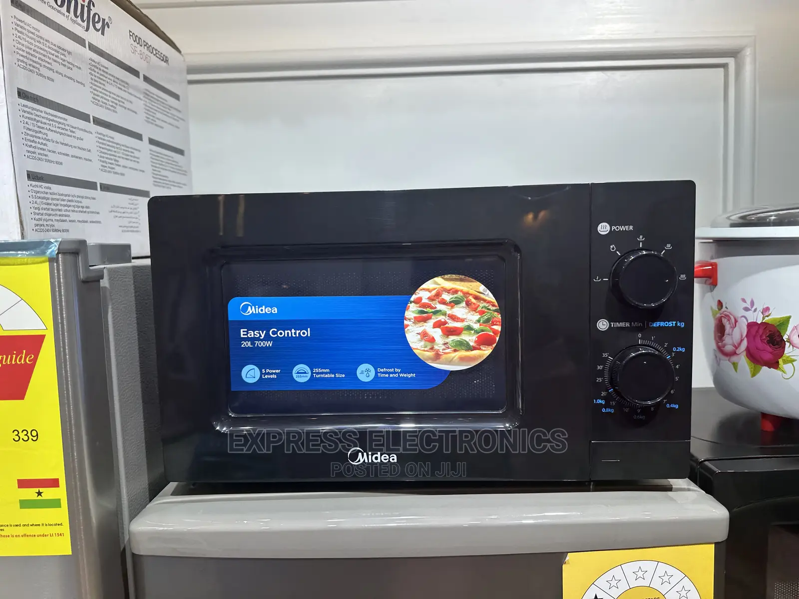Midea Microwave Rotary Pan Supports Better Cook 20L Black