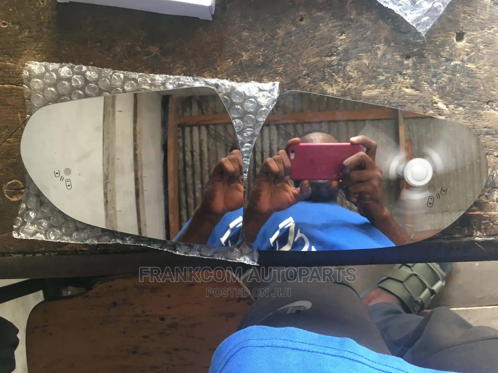 Hyundai Elantra 2017-2020 Side Mirror Plate With Sensors