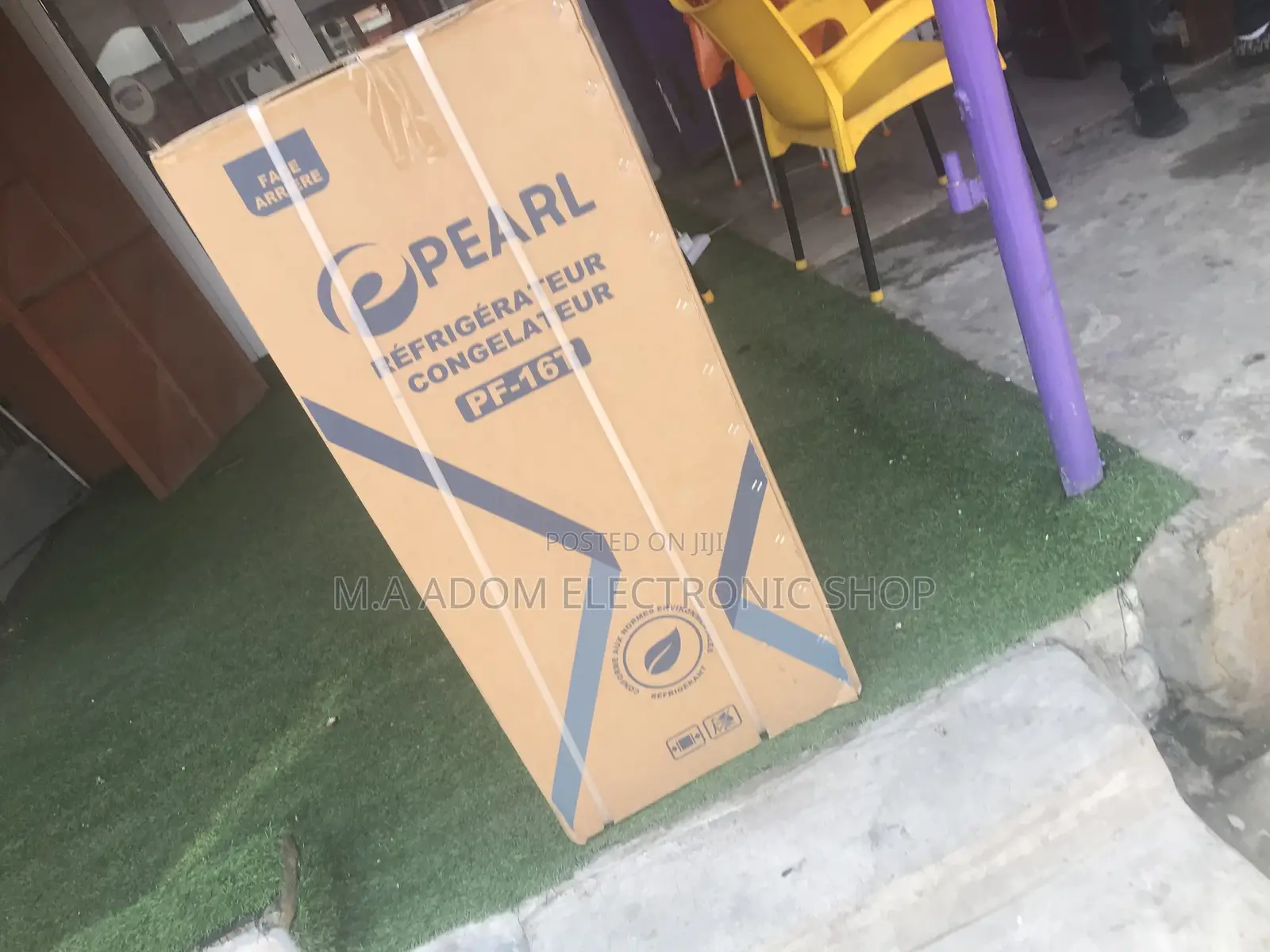 Brand New Pearl PF-16T Table Top Double Door Refrigerator