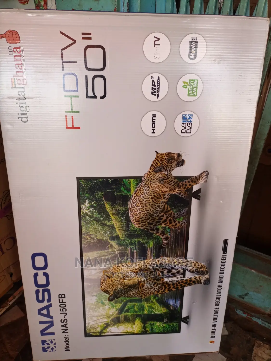 Nasco 50inch Tv Digital/Satellite
