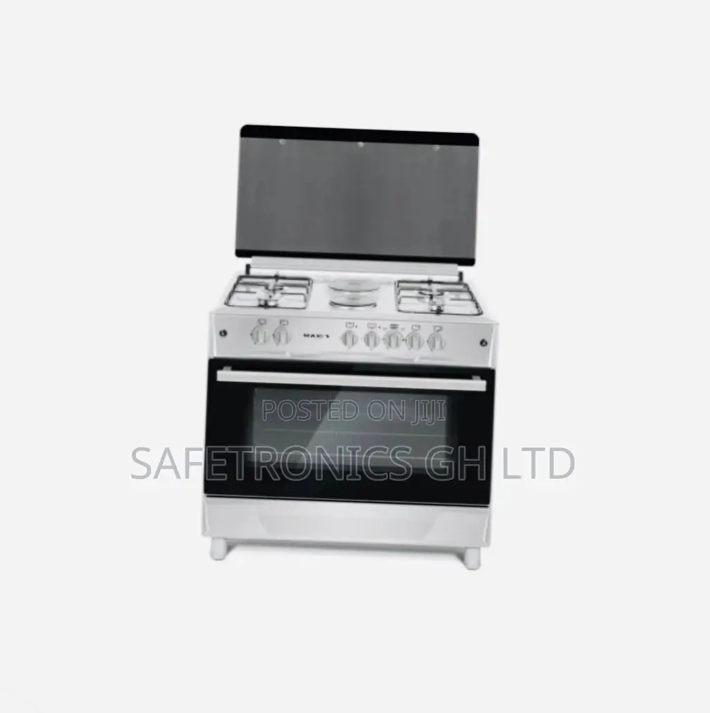 MAXI 6 Burner Gas Cooker (4+2) 60*90 Inox