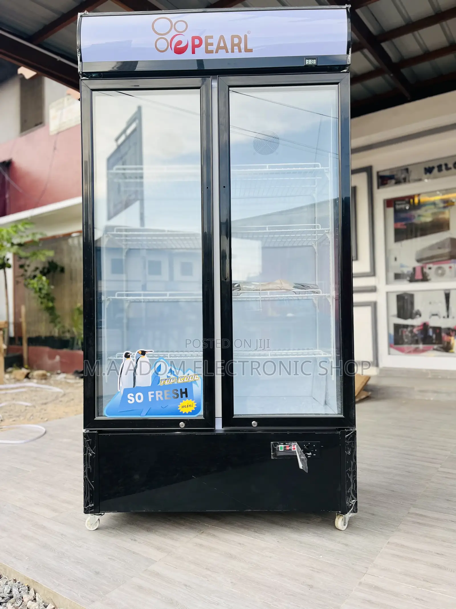 All Purpose Pearl Transparent 568litres Fridge+Free Delivery