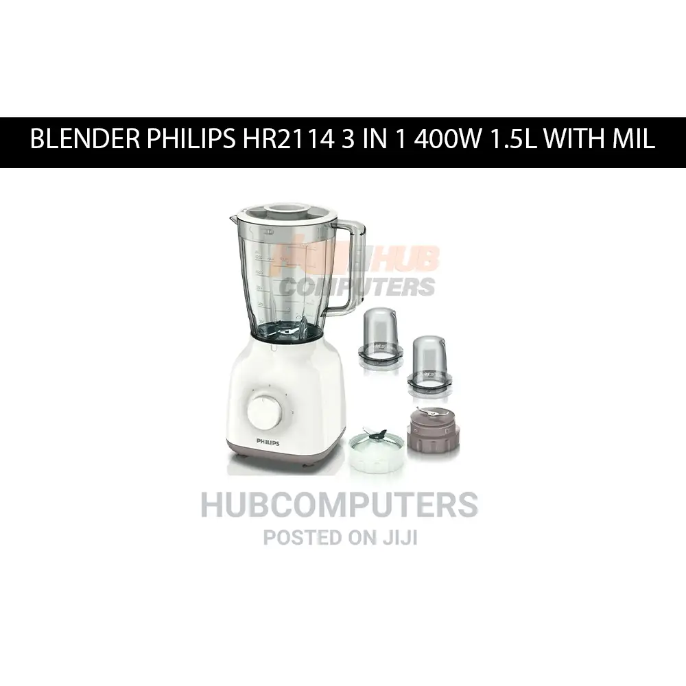BLENDERPHILIPSHR2114 PHILIPS Hr2114 3 in 1 400W 1.5L