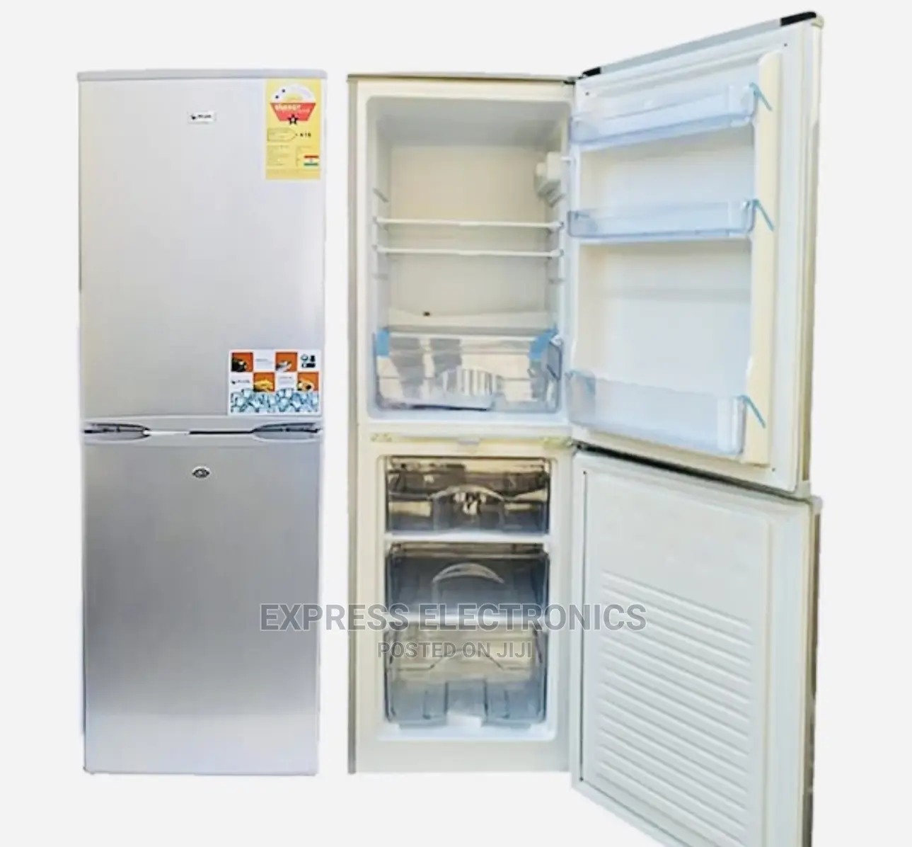 PF-200B Durable Build Quality Pearl Double Door Fridge