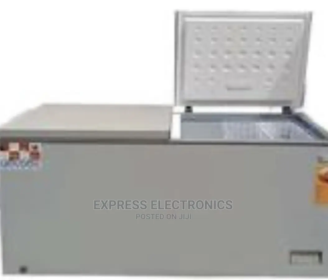 Double Door Chest Freezer Rainbow Durable Build RCF-6040