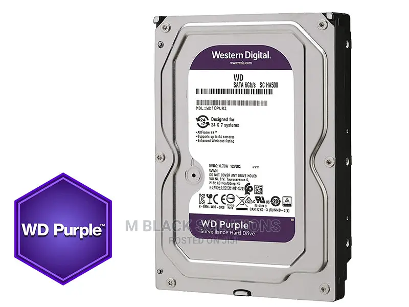 Western Digital 8tb Wd Purple Internal