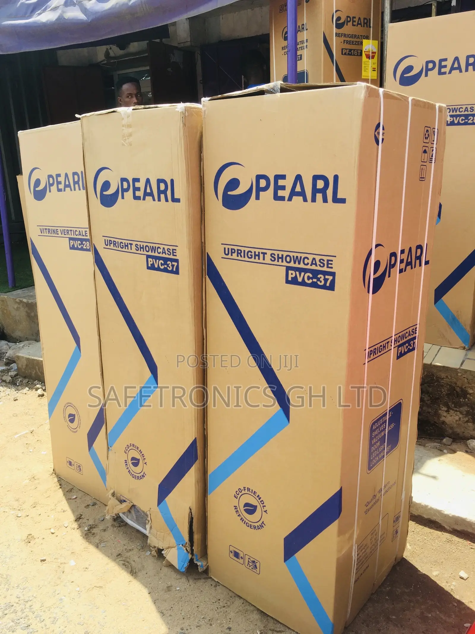 Pearl PVC-37 Showcase Fridge400l