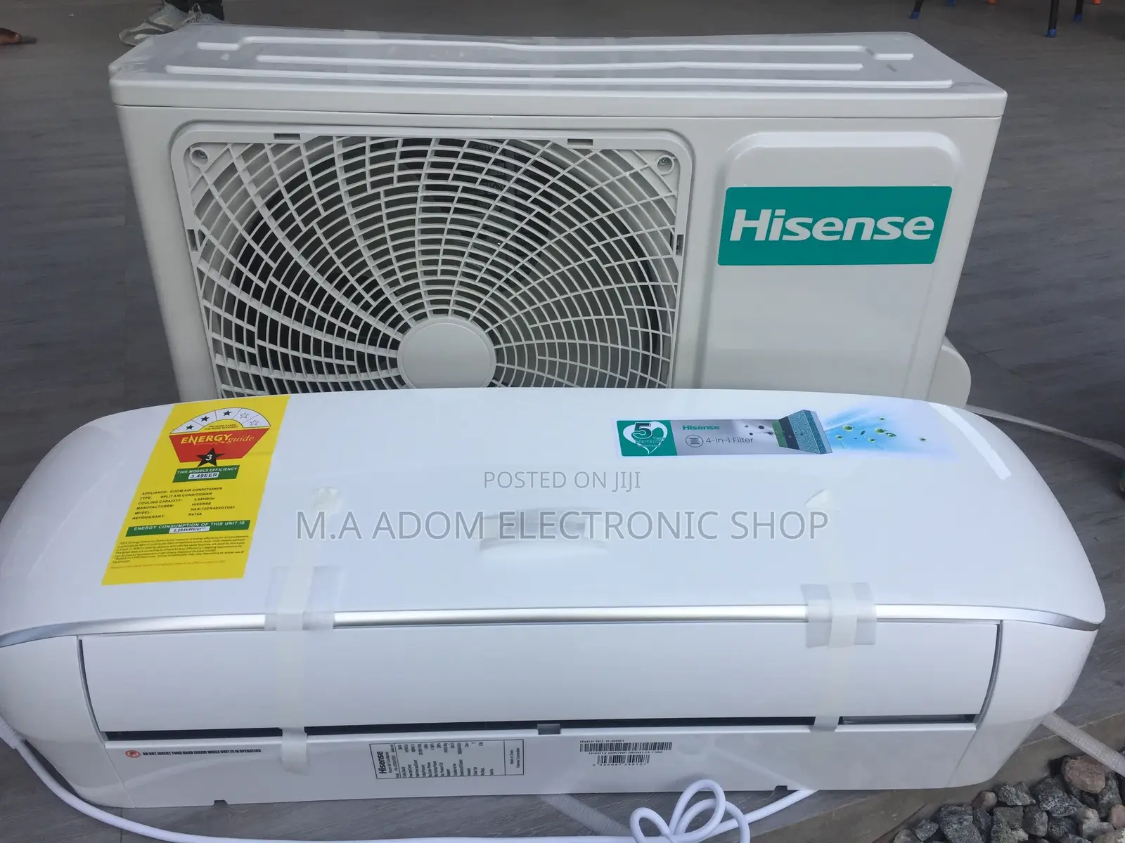 Super Hisense 1.5HP Split Air Conditioner