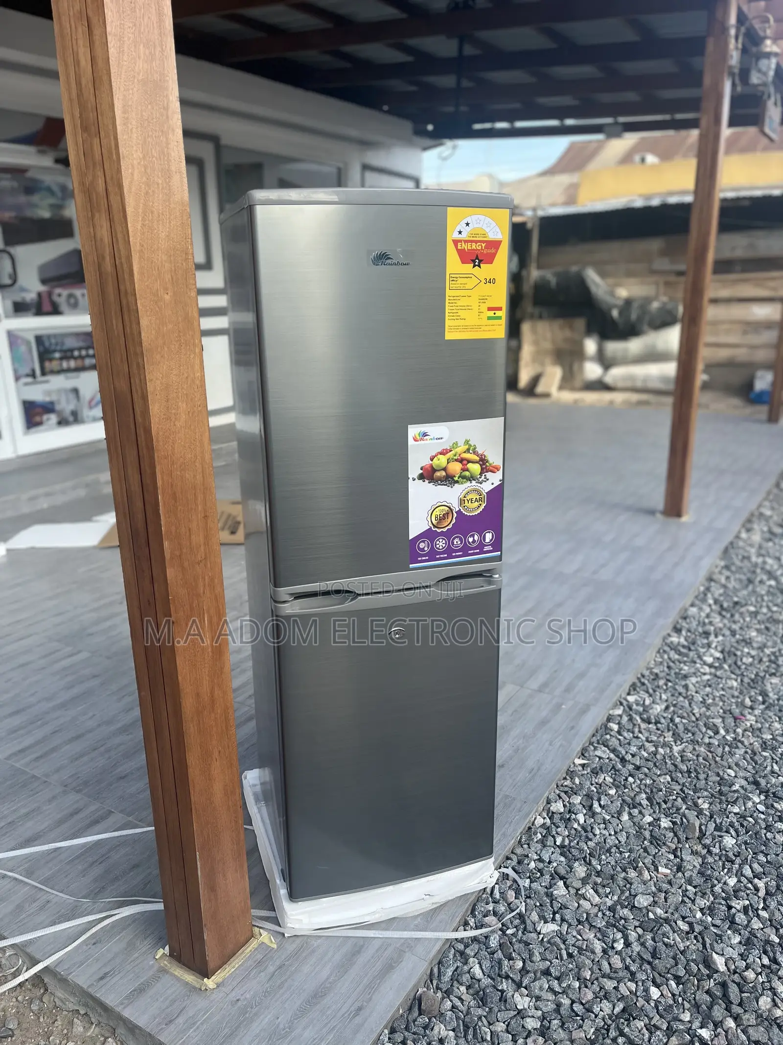 Effective Reliable Rainbow 140 Litres Fridge