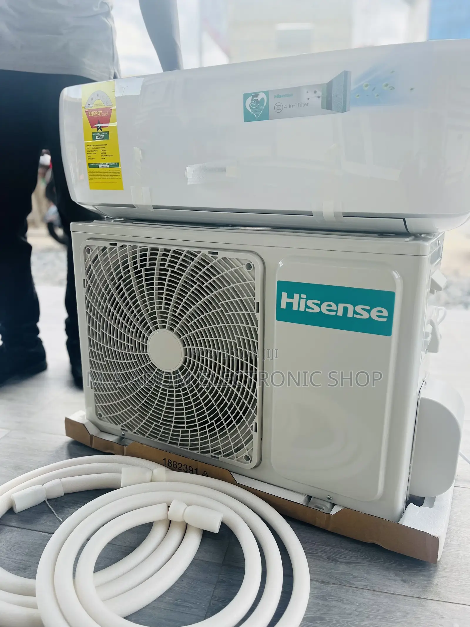 Hisense 1/5 Ac With R410 Gas Refrigerant