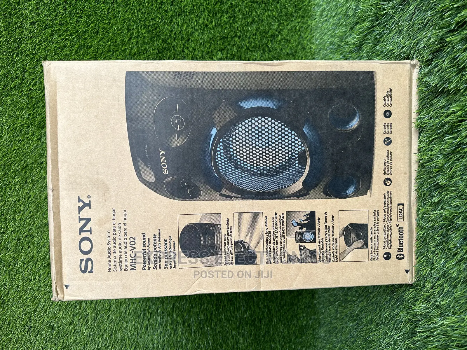 Jet Bass Bossier Sony Bluetooth Speaker Mhc-V02