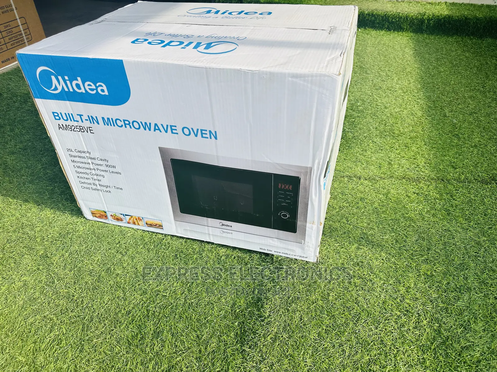 Inbuilt Midea Microwave Oven Grill Interior Light AM925BVE