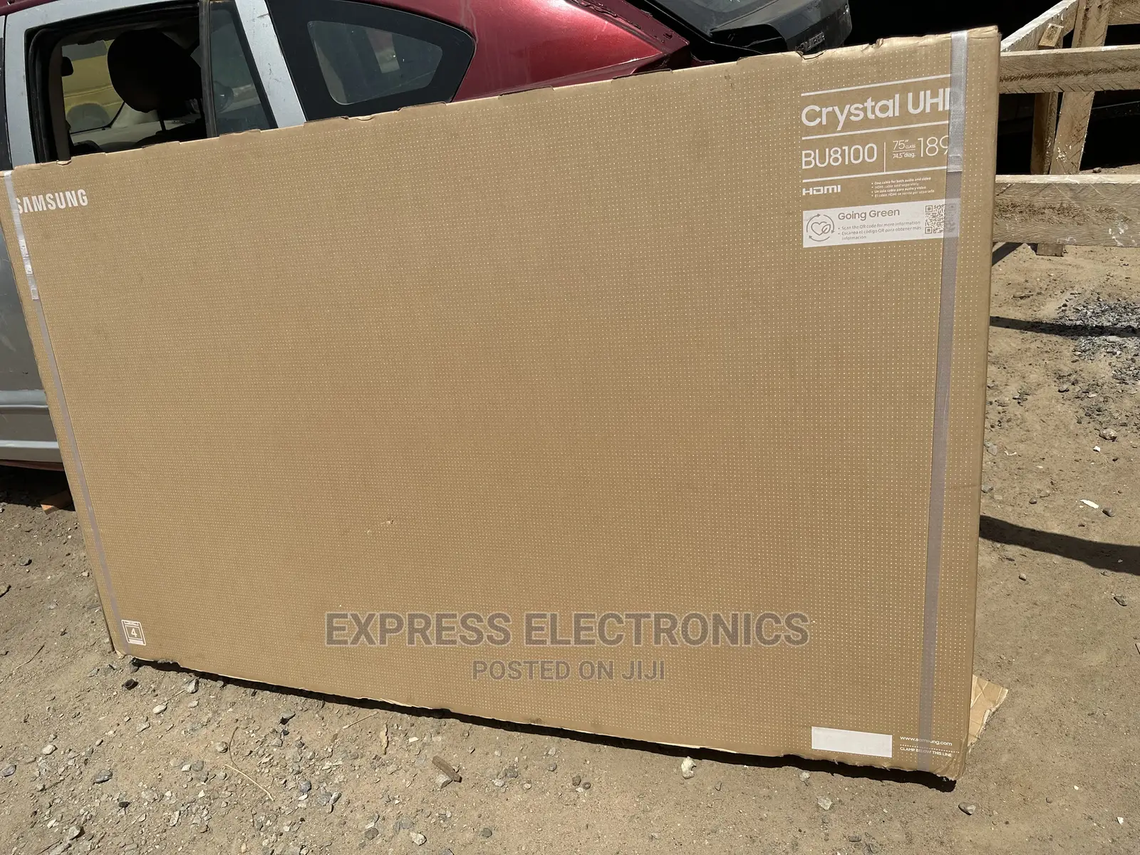 Inbuilt Voice Assistant 75”(2022)Model Samsung UHD Tv