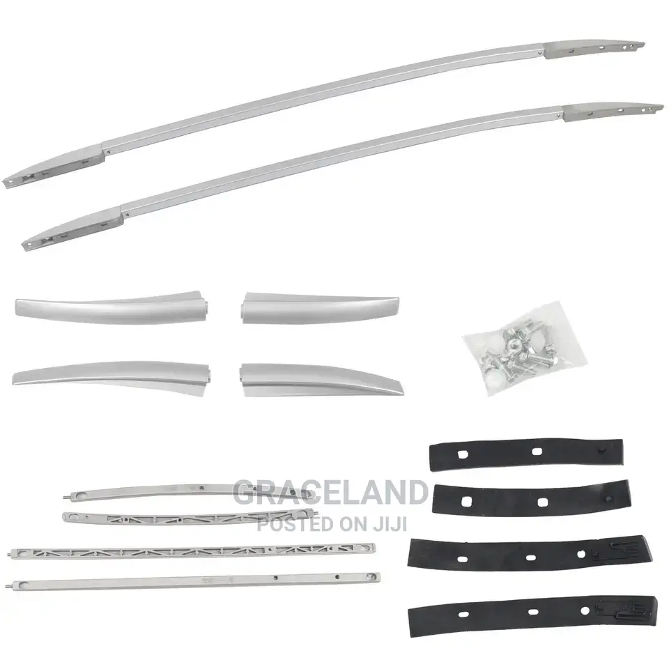 Roof Rack Side Rails Bars Luggage Holder Aluminum Alloy