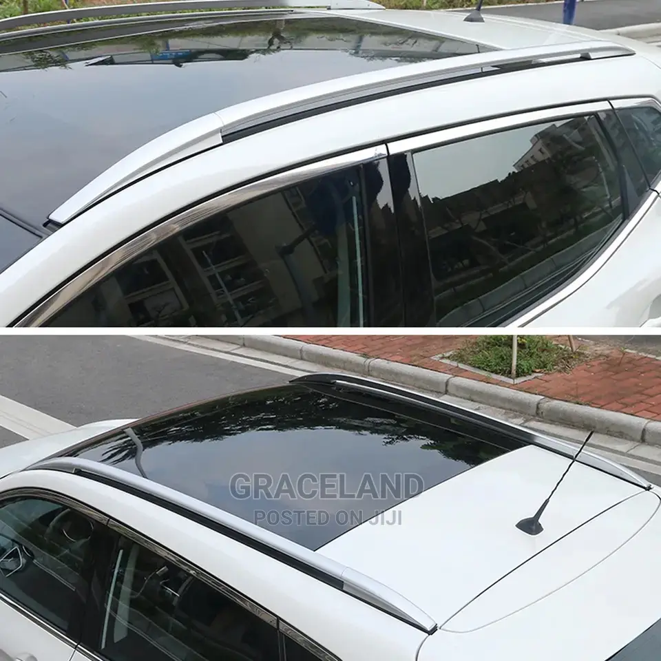 Roof Rack Side Rails Bars Luggage Holder Aluminum Alloy