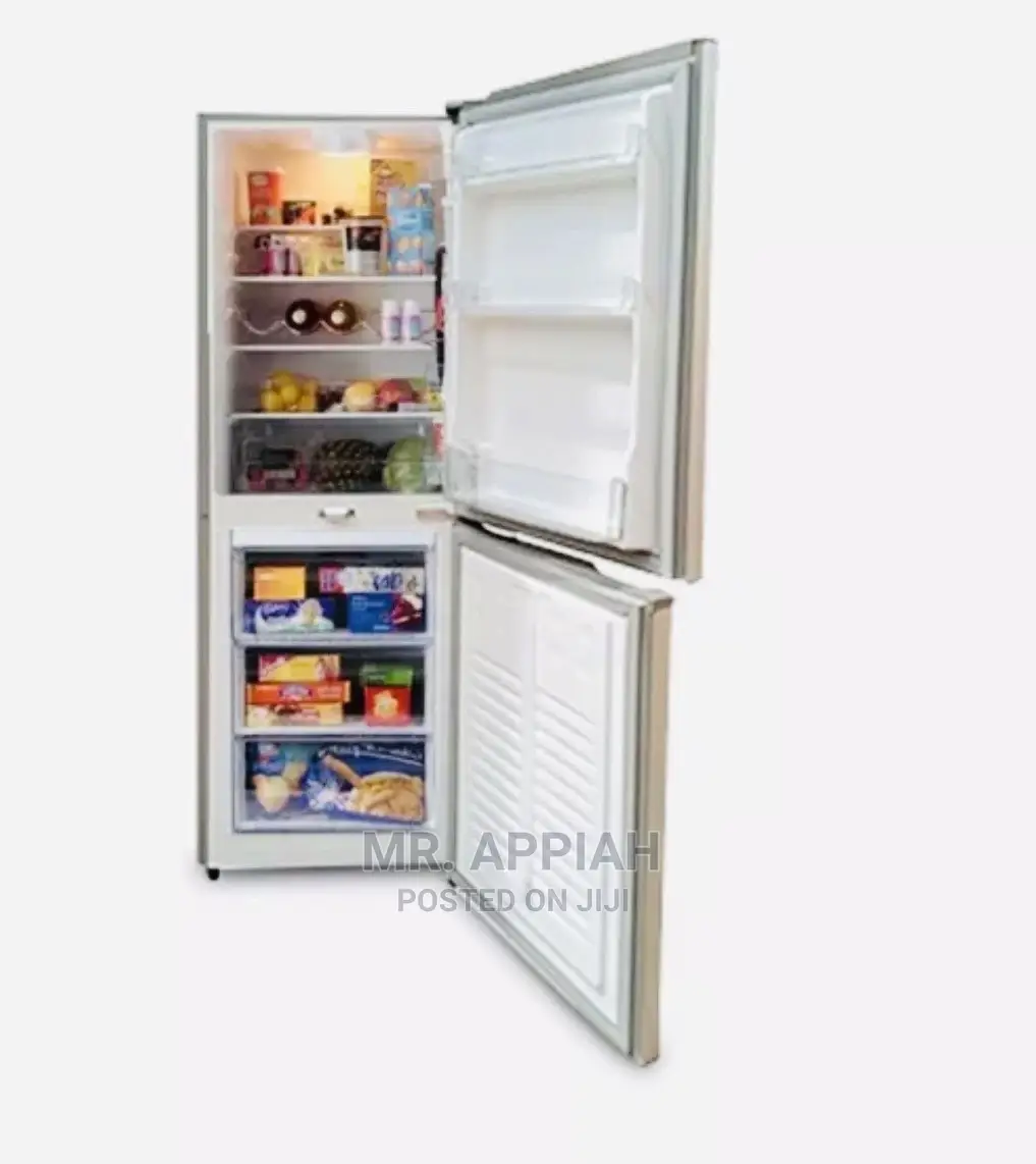 New Pearl RF-200B (140L Fridge Bottom Freezer Glass Shelves