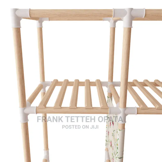 Wooden Fabric Wardrobe