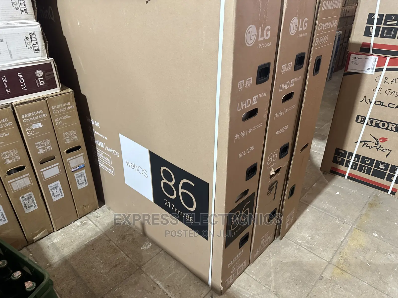 Object Tracking Sounds Lite 86”LG UHD UQ80 Series Tv