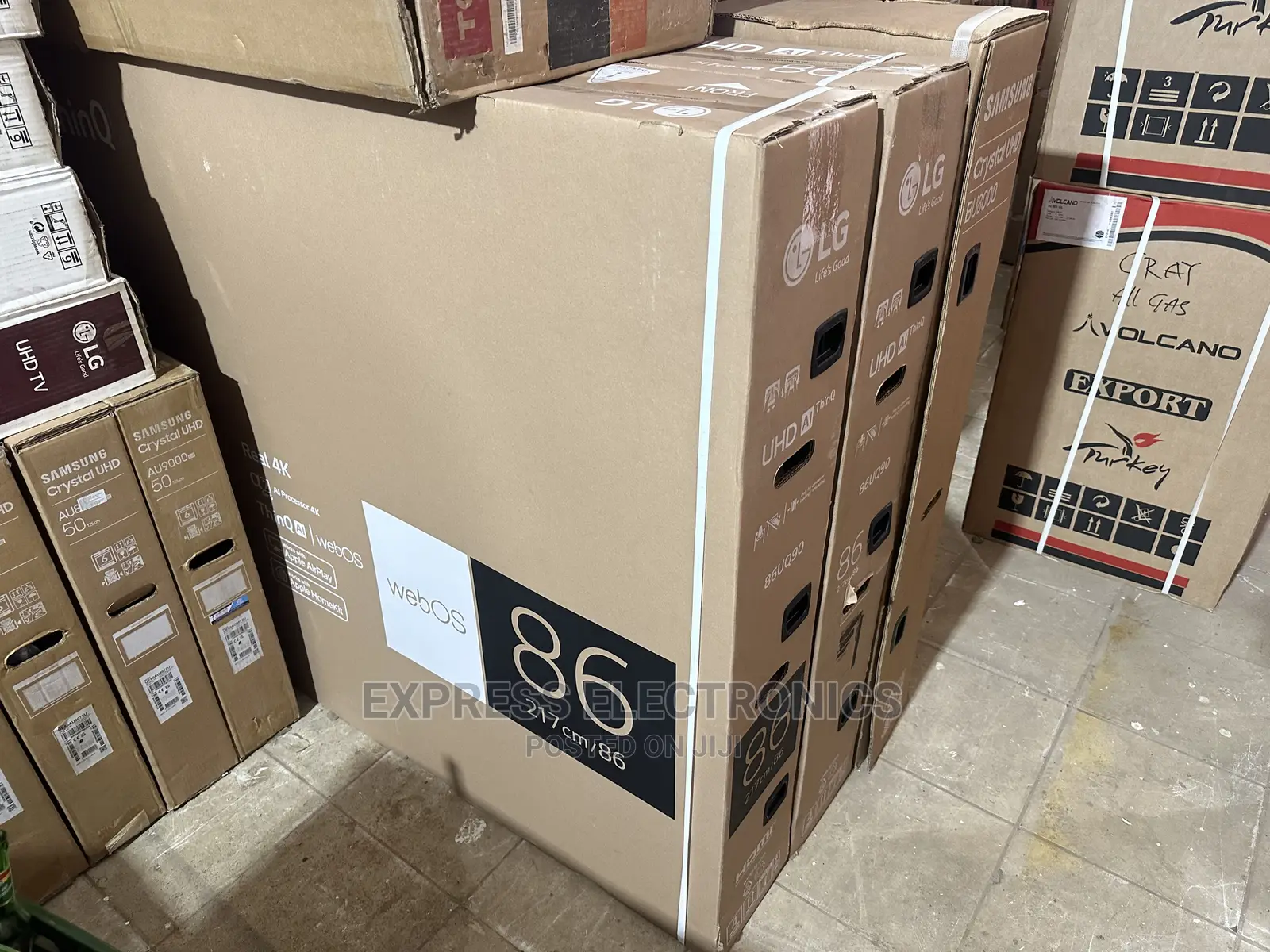 Object Tracking Sounds Lite 86”LG UHD UQ80 Series Tv