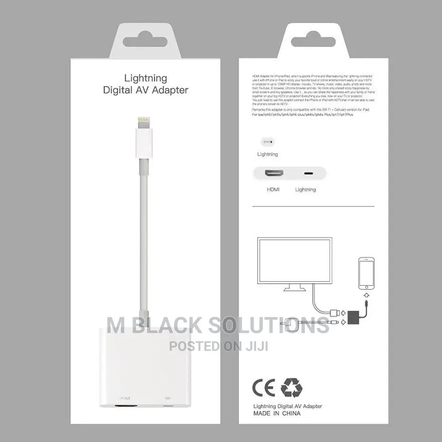 Apple Lightning to Digital AV Adapter