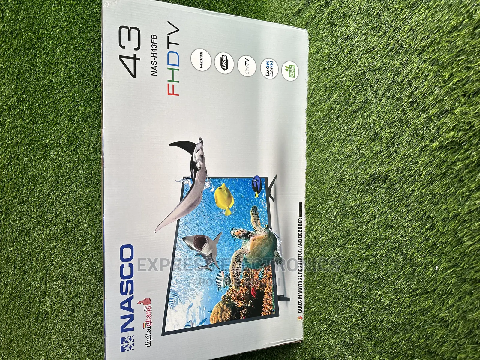 Nasco NAS-H43FB Digital Satellite  Quantum HDR Luminance