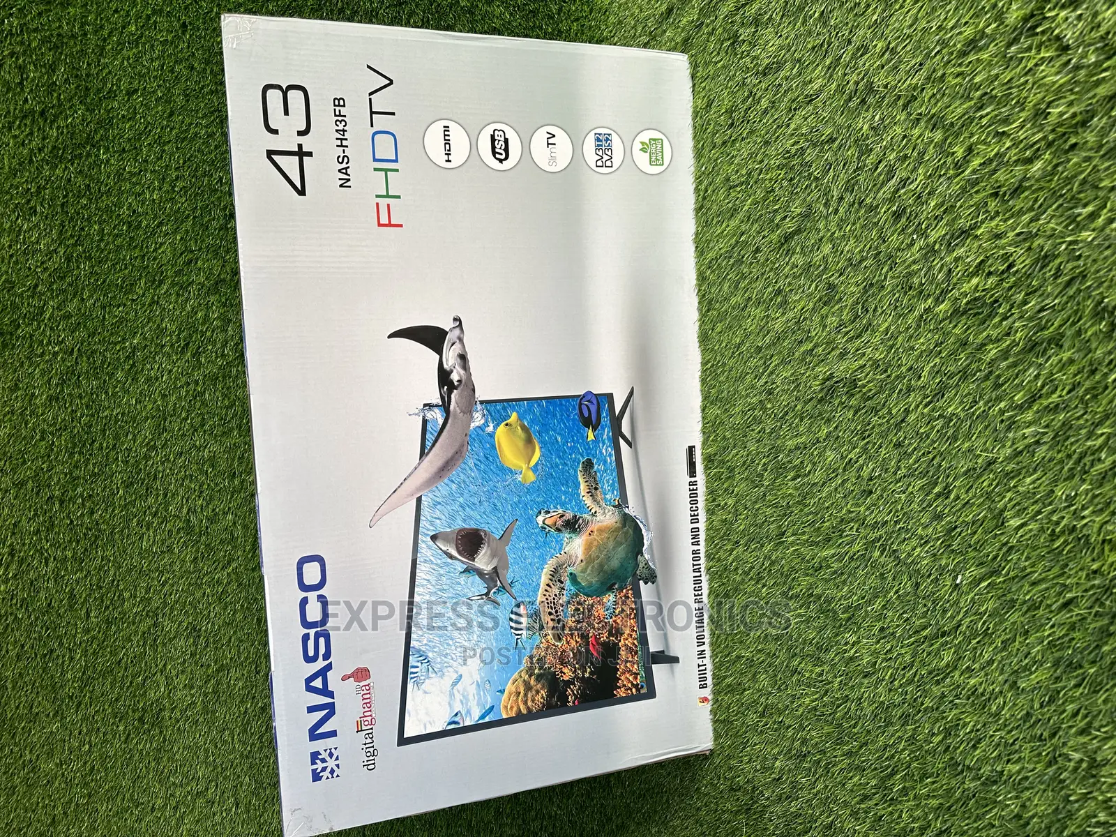 Nasco NAS-H43FB Digital Satellite  Quantum HDR Luminance
