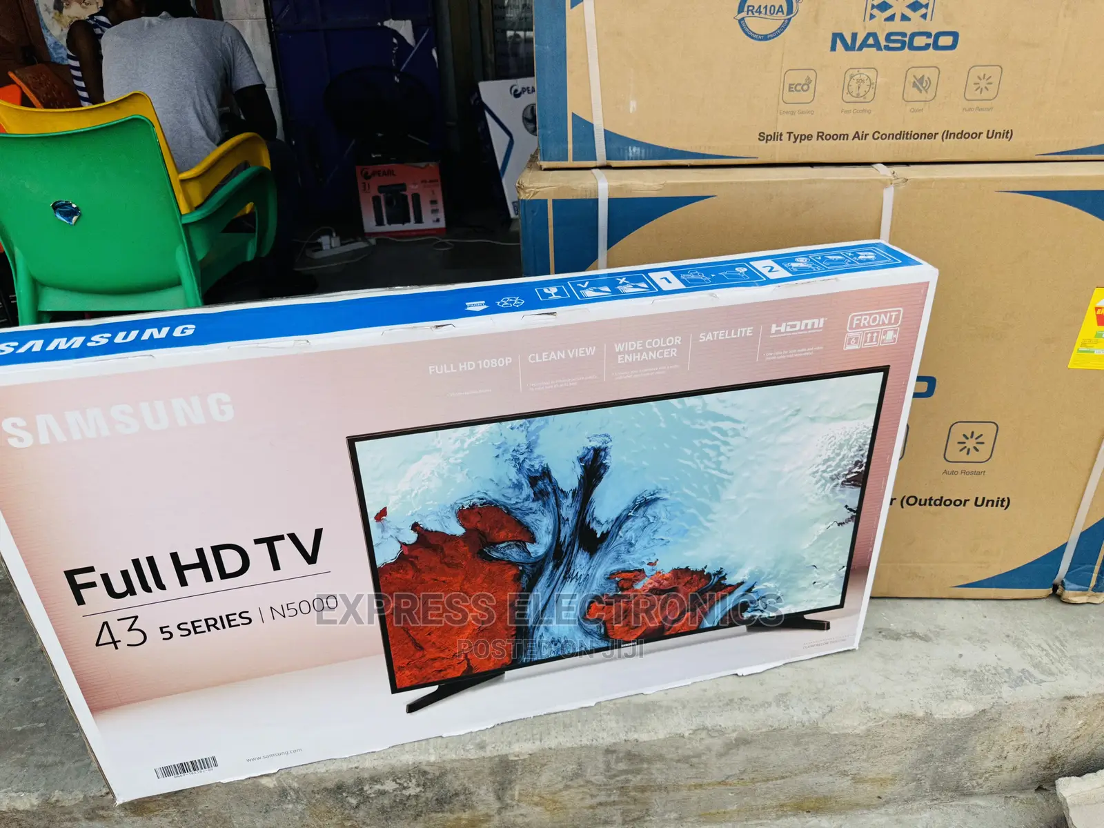 Samsung Sn5000 43”Mesmeric Newly Digital Satellite FHD Tv