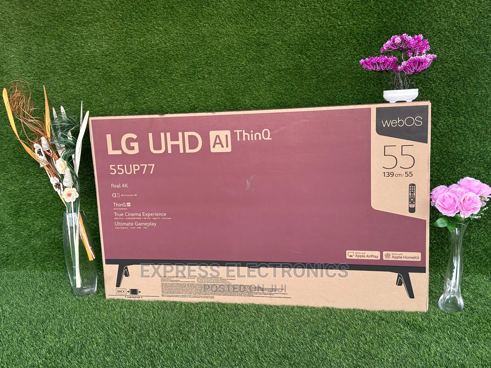 Mesmeric Newly Sealed 55UP7750 LG UHD Display Smart Tv