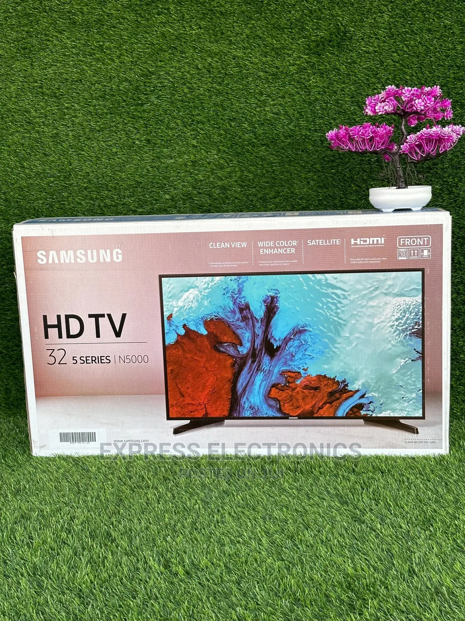Mesmeric Newly Sealed 32”Digital Samsung Satellite Hd Tv