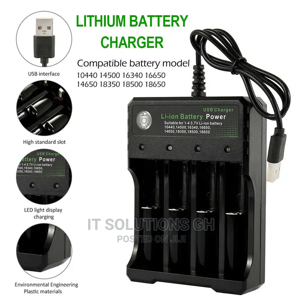 18650 Battery Usb Charger With Indicator Light