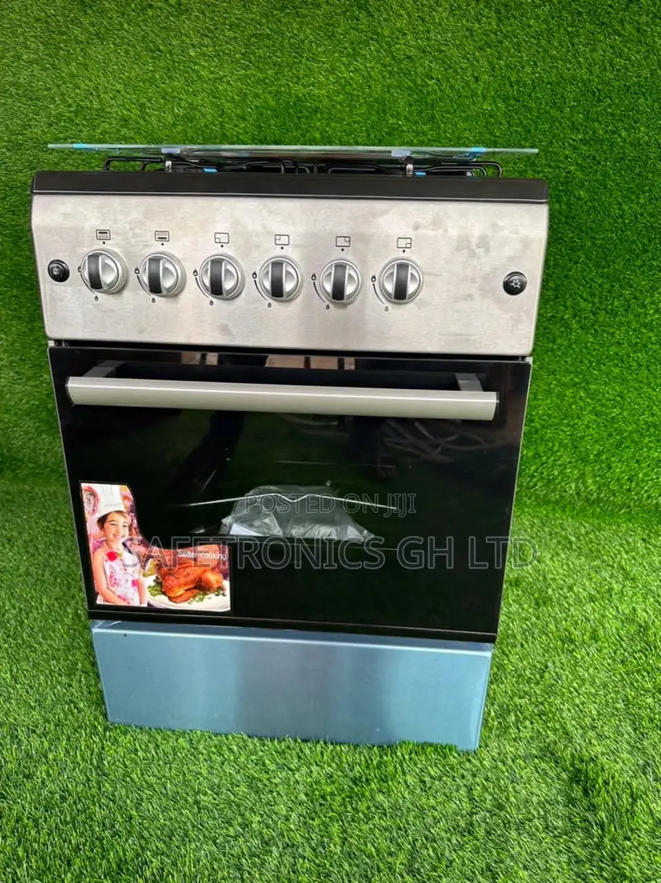 Volcano Sliver 4 Burner Gas Oven With Grill