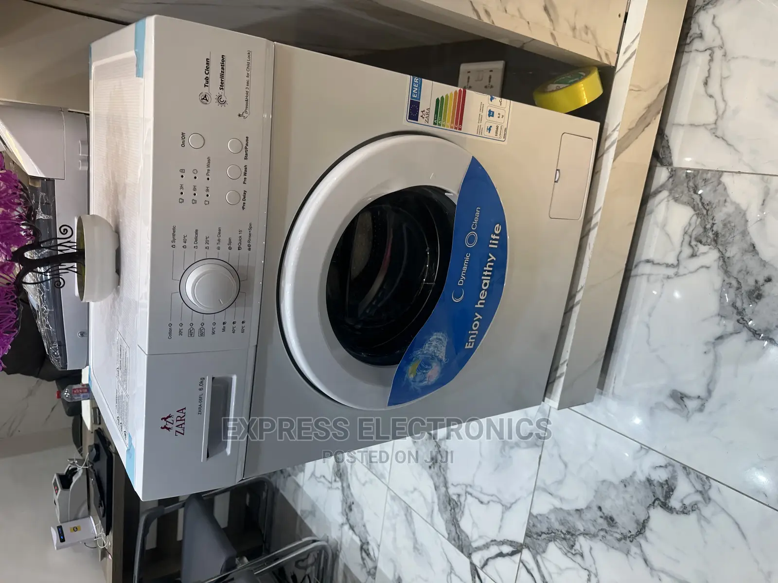 Perfect  Side for Cabinet  Zara Full Auto 6kg White WM