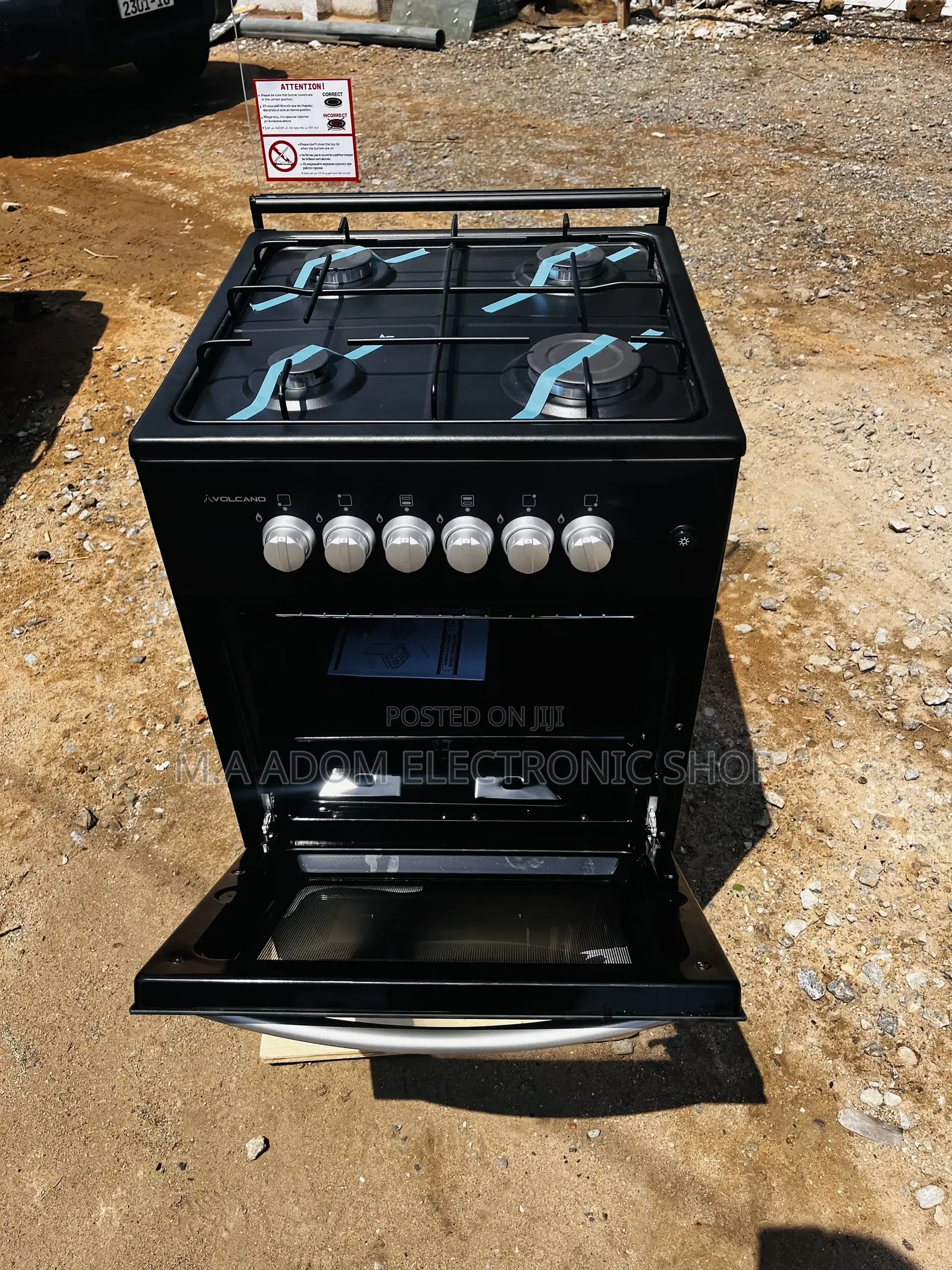 Volcano Kitchen Cooker With Oven