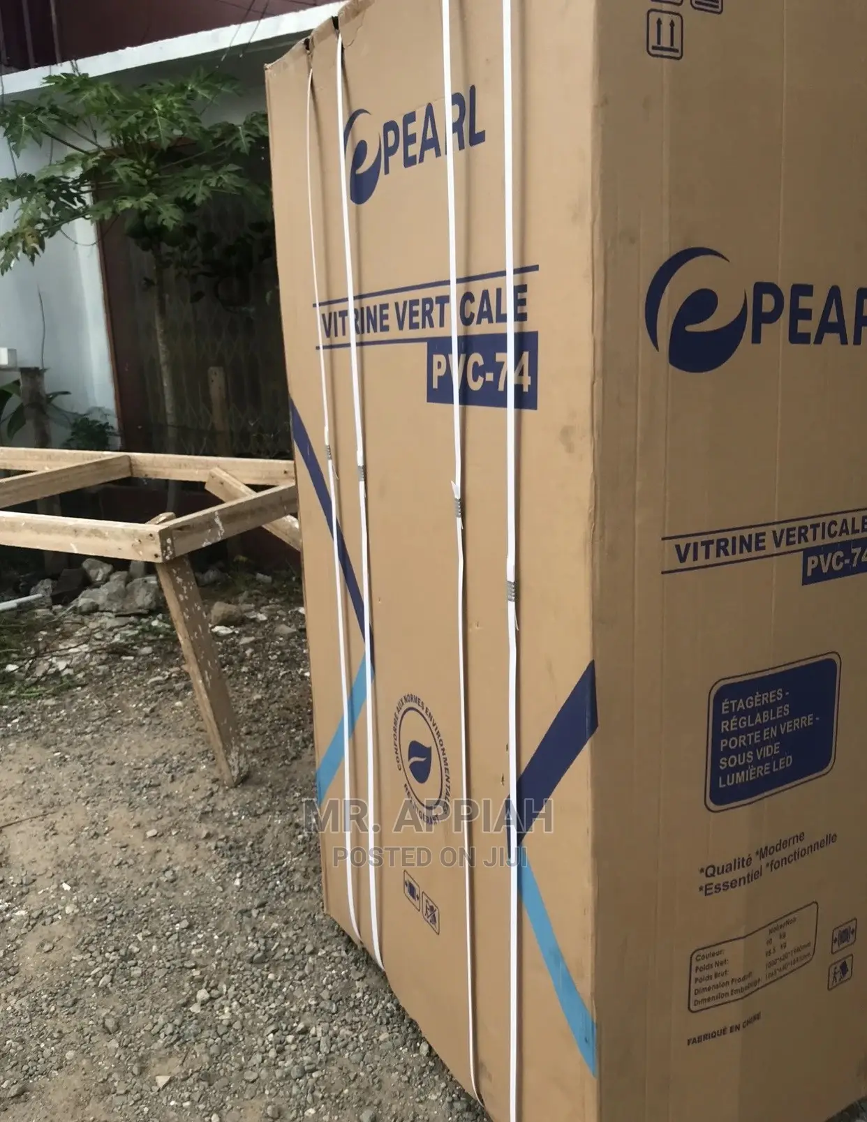 Fresh In Box Display Fridge With Double Glazed Doors PVC46