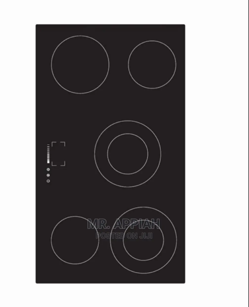 Touch Control Midea MC-HV868 5-Burner Ceramic E Cooker Hob