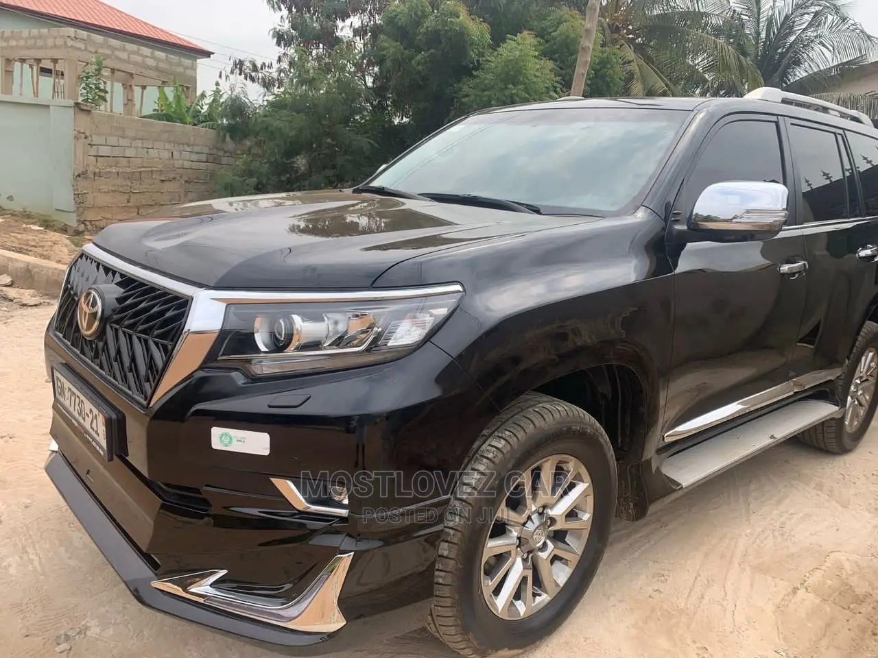 CAR RENTALS SERVICE. Prado for Rent in Ghana . Rent a Car