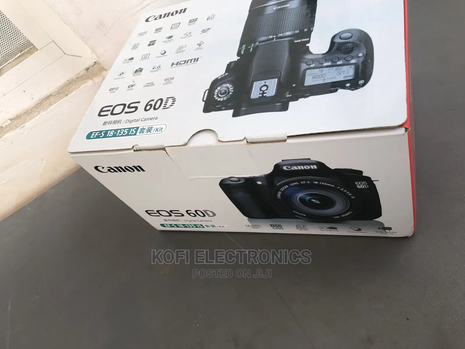 Brandnew Canon EOS 60D 18 MP CMOS Digital SLR Camera