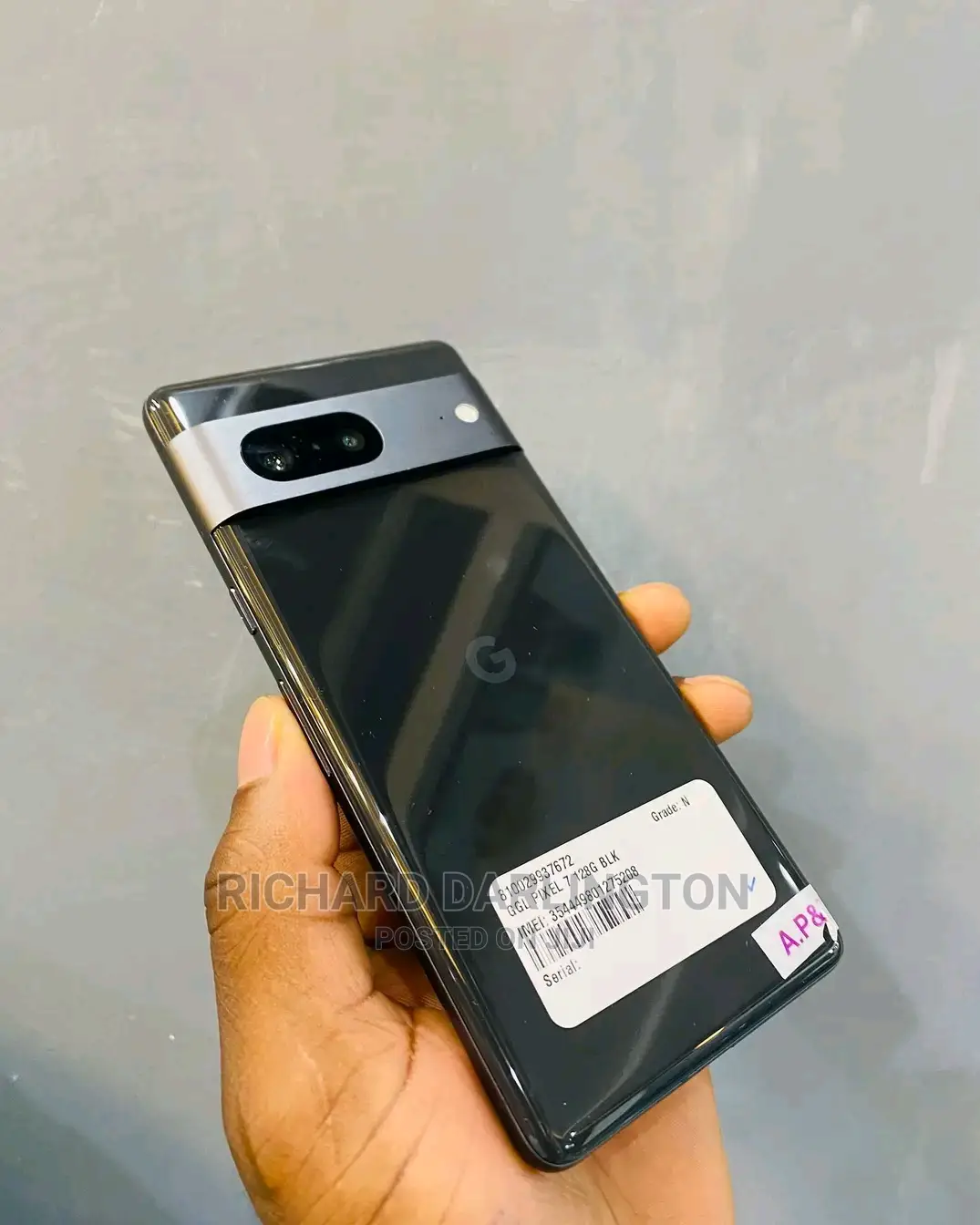 New Google Pixel 7 256 GB Black